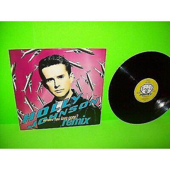 Holly Johnson ‎Where Has Love Gone Remix 12" Vinyl Record UK NM 1990 Synth-Pop - Picture 1 of 3